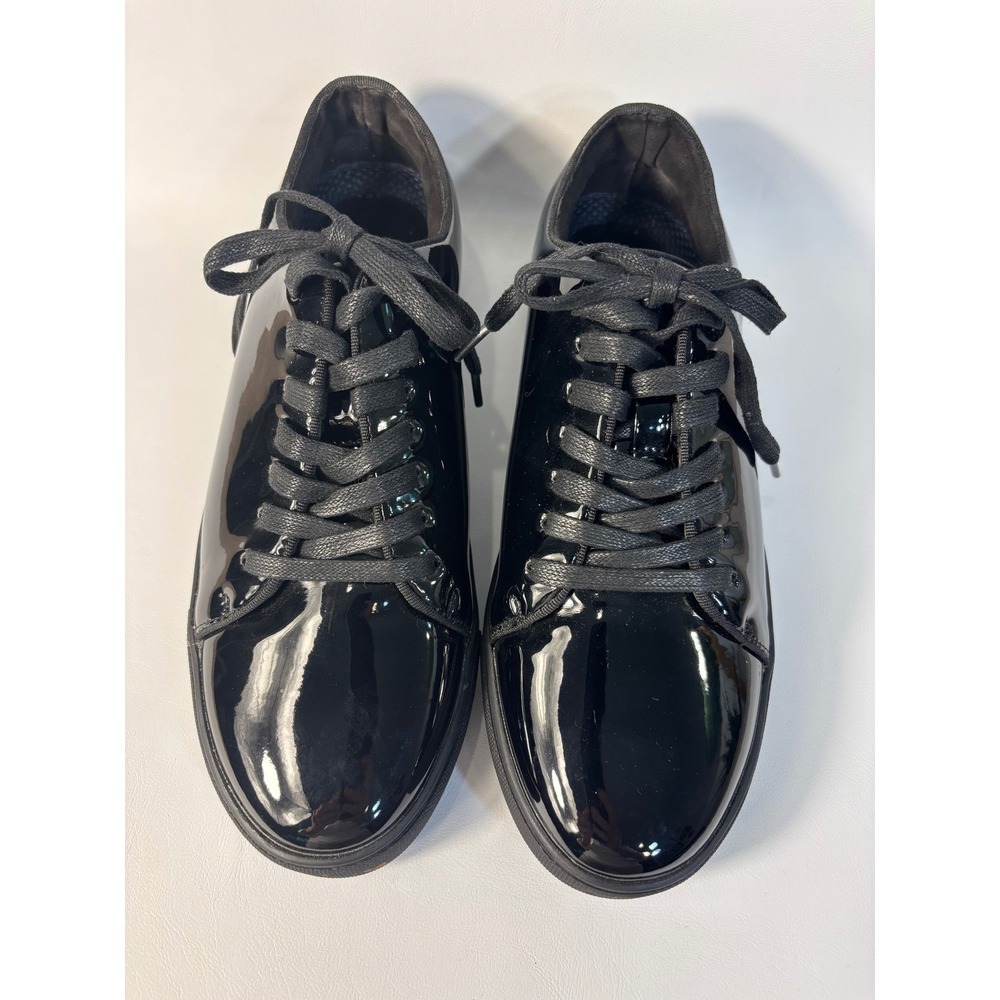 Santino Luciano Rocco Black Patent Leather Men's Size 8.5